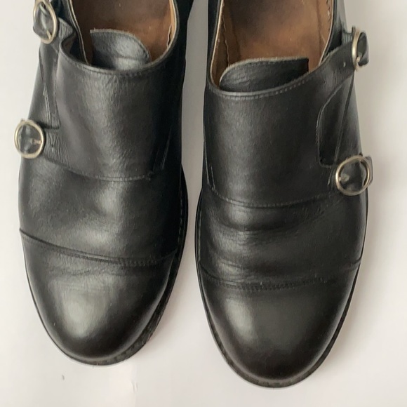 Men’s black leather loafers - Picture 5 of 5